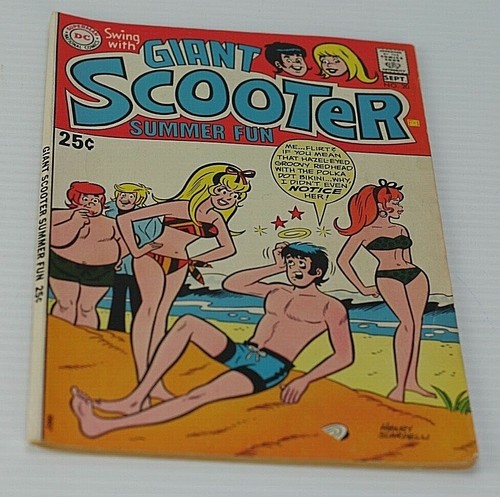 Vintage giant scooter comic - dc,