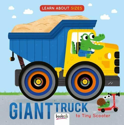 Giant truck tiny scooter - truck,