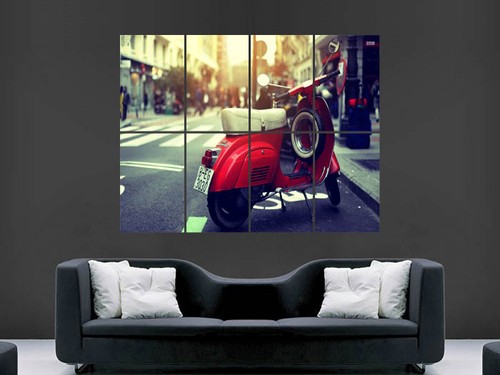 Red vespa classic - red,