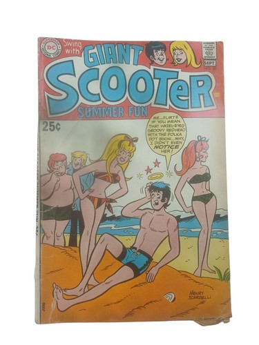 Vintage giant scooter comic - vintage,